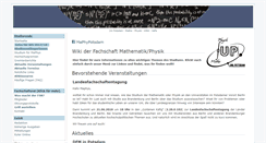 Desktop Screenshot of fsr.physik.uni-potsdam.de