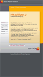 Mobile Screenshot of itunes.hpi.uni-potsdam.de